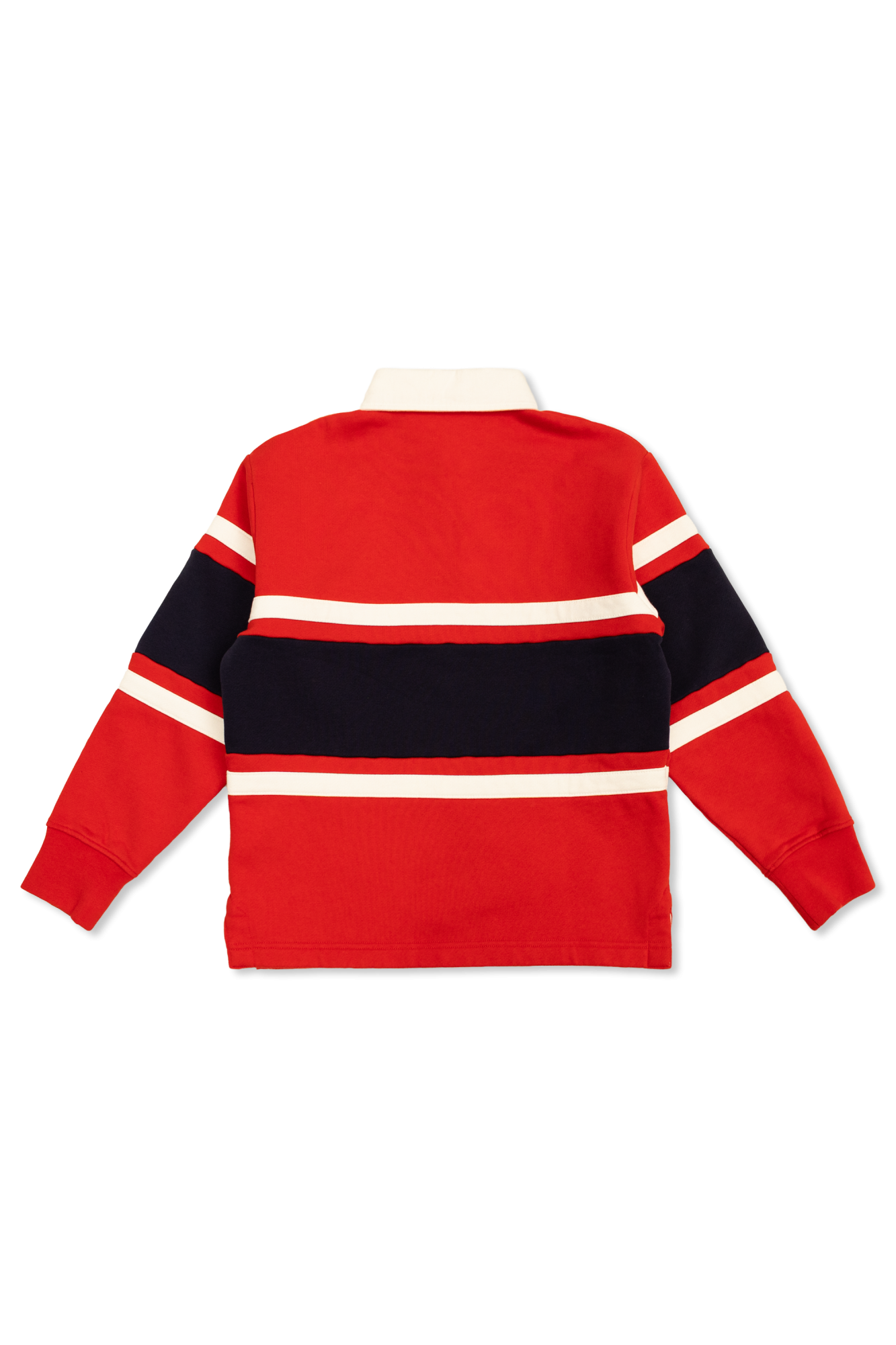 Palm Angels Kids Boys Polo In Black